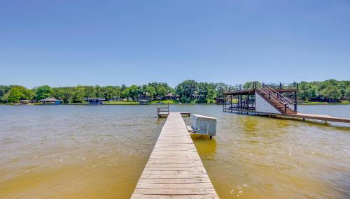 Dock, Deck and Kayaks Home on Cedar Creek Reservoir - Foto 2