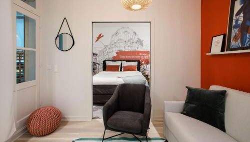 SUITE SARTRE : au cœur de la Rive Gauche, neuf, design, 2/4 personnes - Foto 4