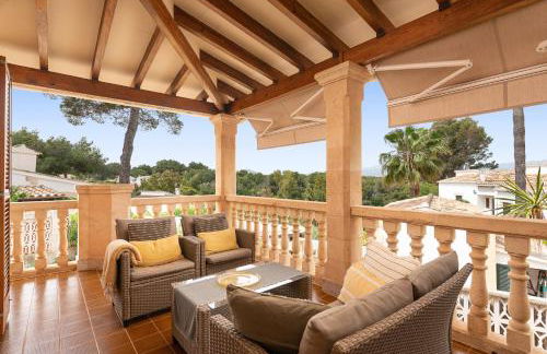 Villa Teix de Bonaire para 10, jardines y vista mar - Foto 19