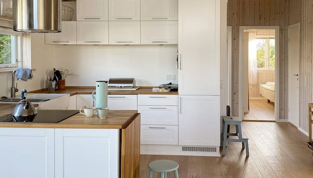 4 Star Holiday Home in Saeby - Foto 5, Cocina privada