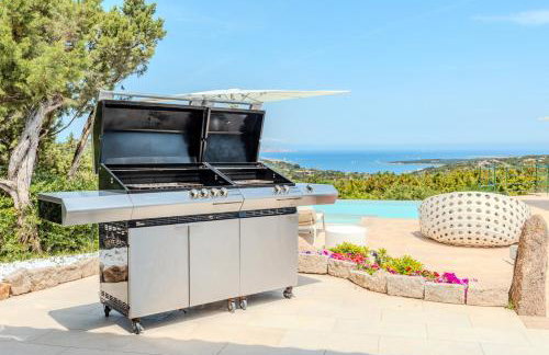 VILLA AMIRA Porto Cervo con vista Mozzafiato sul Mare,Piscina Privata,WELLNESS & SPA - Foto 12