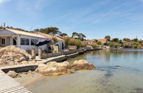 La Roche, cabanon cosy les pieds dans l’eau avec vue exceptionnelle - Foto 26