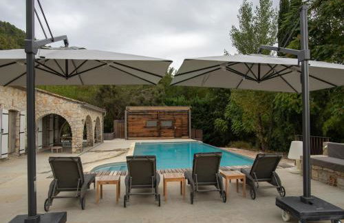 Villa near Les Vans with Private Pool - Foto 8