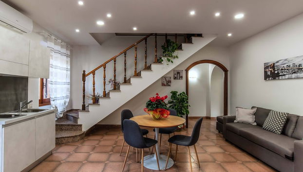 Sitzecke in der Lobby