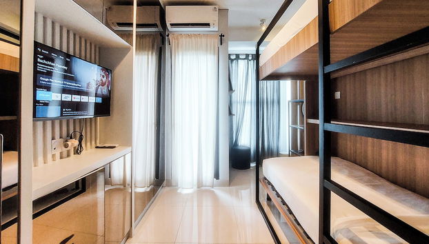 Best Combined 2Br At Transpark Bintaro Apartment - Foto 2, Habitación