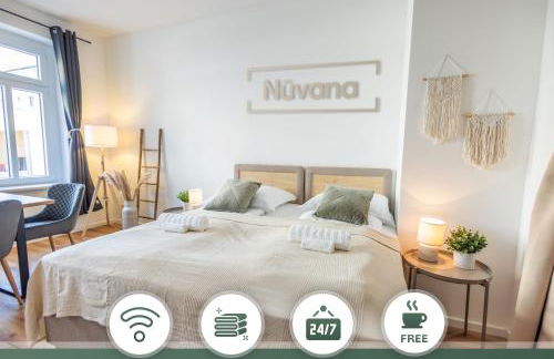 NUVANA Moderne 3-Zimmer Wohnung mit Balkon, Arbeitsplatz & 10min zur Innenstadt - Foto 1