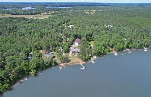 Northwoods WI 6BR Lakefront Cabin Retreat on Lake Nokomis - Minnohawk Lodge - Foto 75