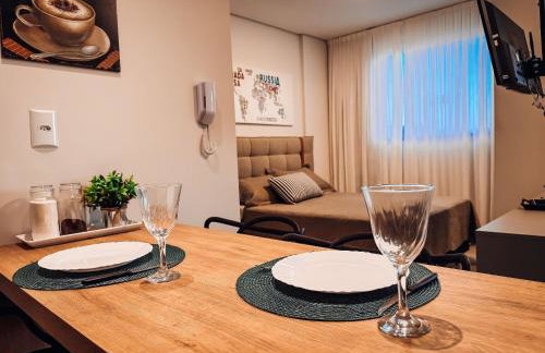 Flat Completo c/ Piscina e Garagem - Foto 3