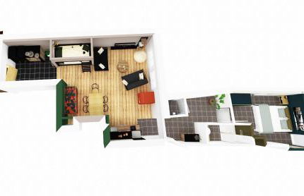 LOUHANS Les Petites Arcades avec ses deux appartements coté Arcades et coté cour - Foto 8