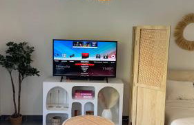 Studio Leman Ciel avec parking privé gratuit - Foto 7