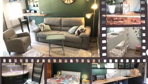 BedinReims luxe wonderful calm in city center, ideal for 2 adults and 3 children free parking - Foto 4, Lobby or reception