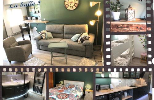 BedinReims luxe wonderful calm in city center, ideal for 2 adults and 3 children free parking - Foto 4