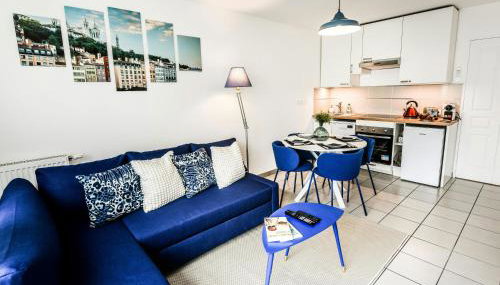 T2 Cocon Prestige Lyonnais : Sécurité Commodités - Foto 5