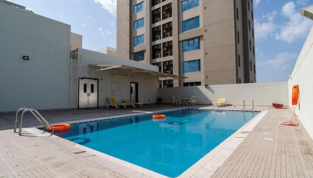 Piscina en la azotea