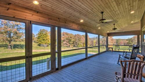 Clarkesville Ranch Cabin with Screened-In Porch! - Foto 2