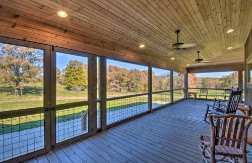 Clarkesville Ranch Cabin with Screened-In Porch! - Foto 2