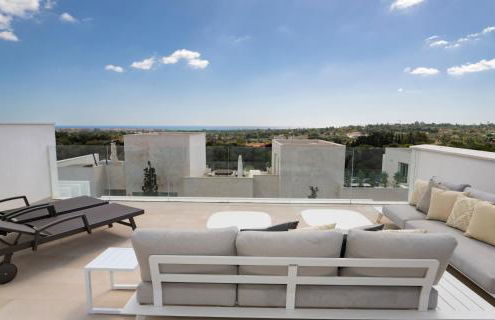 Villa La Perla Sotogrande - since 2022 - Sea View - 3 Bedrooms and Bathrooms - La Reserva Beach and Golf nearby - Foto 23