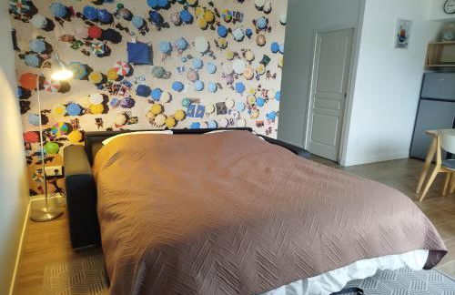 Les Amarres 6 pers Dunes et Mer Blériot plage - Foto 13