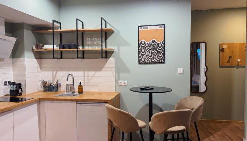 Mint Studio with outdoor space - self check-in - Foto 4