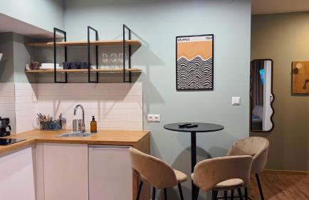 Mint Studio with outdoor space - self check-in - Foto 4