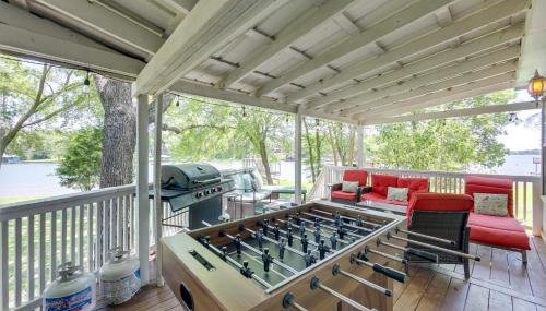 Dock, Deck and Kayaks Home on Cedar Creek Reservoir - Foto 3