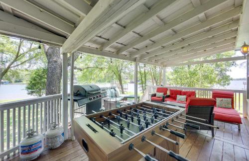 Dock, Deck and Kayaks Home on Cedar Creek Reservoir - Foto 3