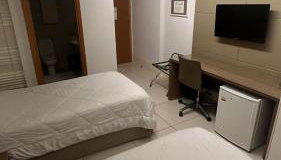 Quarto no Hilton Garden - Piscina - Academia - Ar-condicionado - Região Nobre - Andar alto - Foto 3