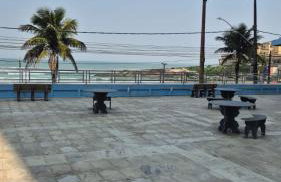 Apartamento frente ao Mar Praia do Sonho com garagem - Foto 16