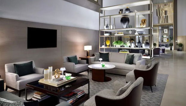 Zona de estar del vestíbulo