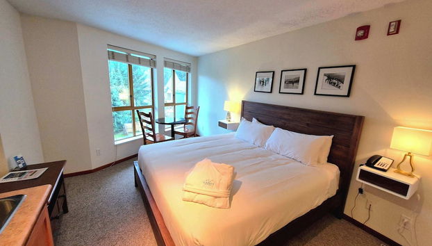 Mountain View Studio in Whistler Village - Unit 430 - Foto 2, Habitación