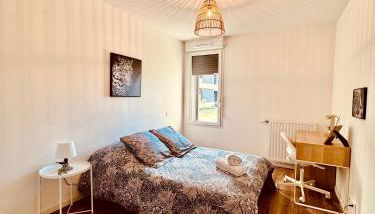 Appartement 2 chambres cosy proche aéroport et MEETT au pied du tram - Foto 4