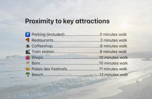 Design Appartment 100sqm close to Palais Beach and Restaurants - Foto 6