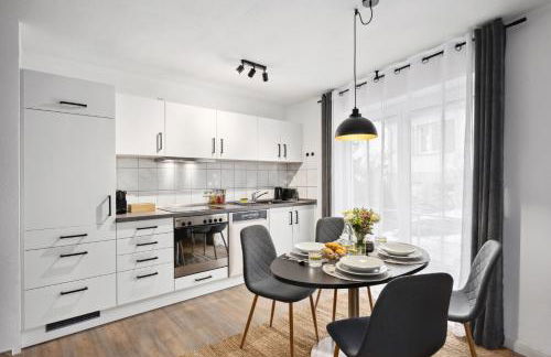 Haven Apartments Laupheim City WLAN Parkplatz Terrasse Balkon - Foto 4