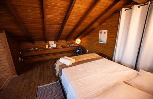 Cabana Aconchegante a 800m da Praia com 4 Quartos, Lareira Externa, Aquecedor em 2 Quartos, Netflix e Pet Friendly - Foto 68