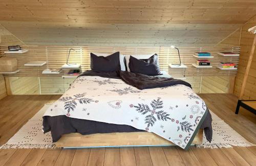 Drewniany dom w brzozowisku - Foto 43