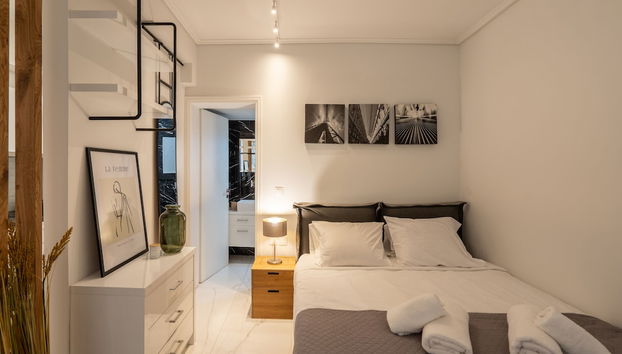 Kolonaki Chic Minimalist Studio-Athens - Foto 3, Habitación