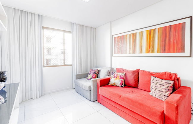 BR05 Barra Apart 400m da Praia-Salvador - Photo 10