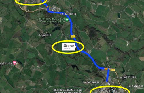 Gite Puydufou -5kms- La Séraphina, Chambretaud - Photo 6