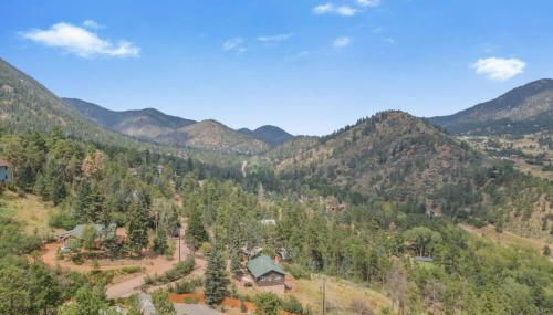 3BD Cowboy Cabin Pikes Peak Mountain Log Cabin - Foto 4