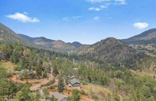 3BD Cowboy Cabin Pikes Peak Mountain Log Cabin - Foto 4