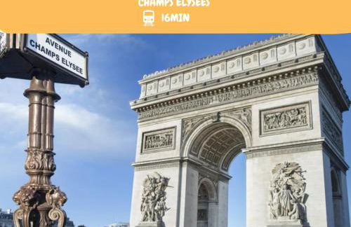 Le Bord de Seine 5min à pieds Gare Parking Privé Gratuit - Foto 30