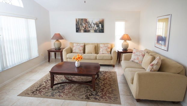 Coin salon dans le hall