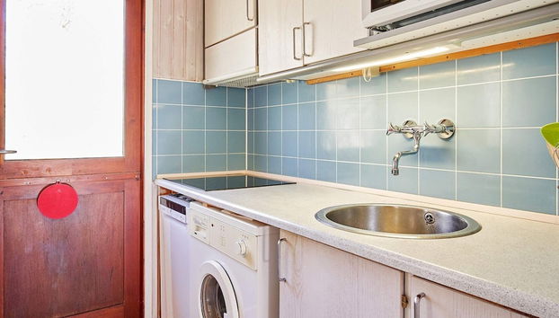 4 Person Holiday Home in Aakirkeby - Foto 5, Cocina privada