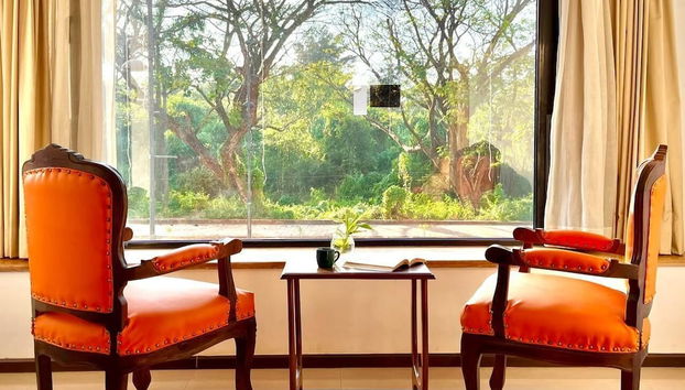 Zona de estar del vestíbulo