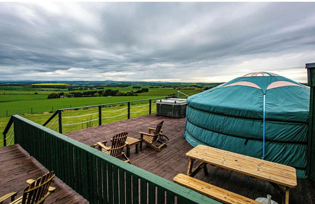 Orange Yurt With Hot Tub- Sleeps 3, Parking & Wifi - Photo 30