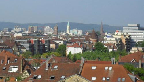 Blick über Karlsruhe - Ferienwohnung Panorama - Foto 4