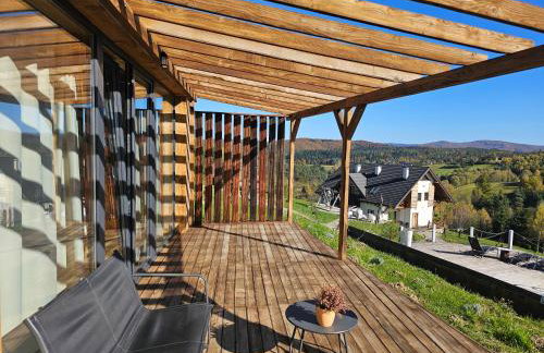 Stodoły w Bieszczadzie domy z basenem i widokiem na góry - Photo 75