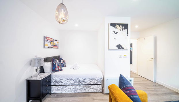 Lovely and Central Apartment in Sheffield - Foto 5, Habitación