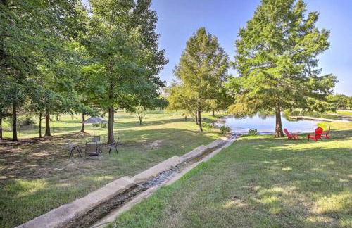 Texas Ranch House with 5 Bedroom and Fish Pond - Foto 7