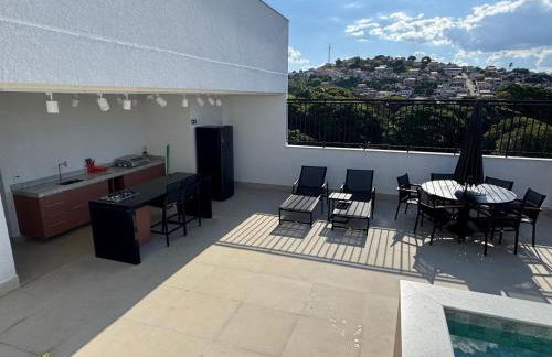 Studio lindo com ar condicionado e piscina - Bela Vita - 104 - Foto 13